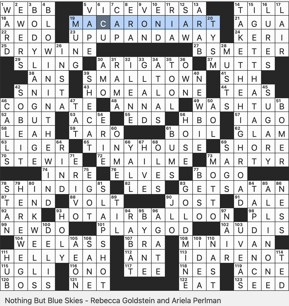 Rex Parker Does The Nyt Crossword Puzzle: Glass Artist Chihuly with regard to Participant in the Annual Snl Christmas Joke Swap Crossword