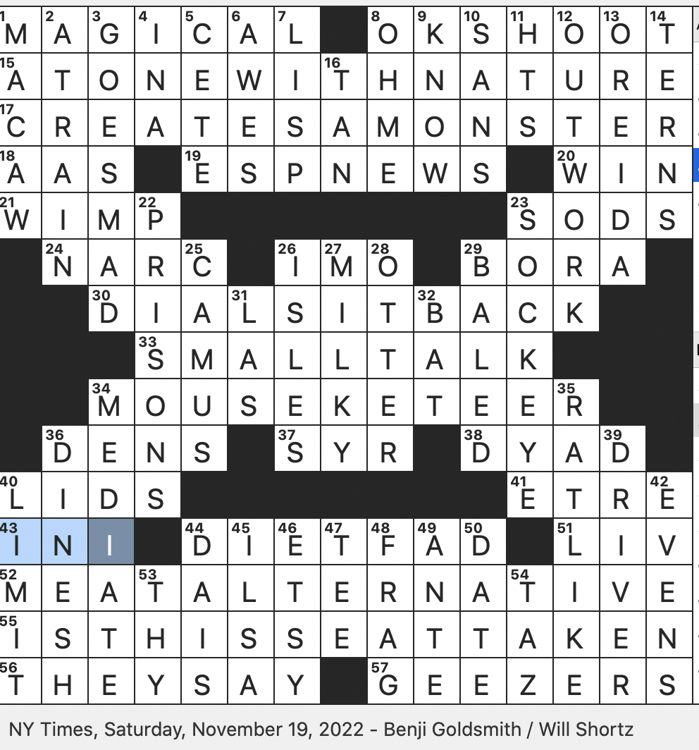 rex parker does the nyt crossword puzzle grenade in gaming lingo for like santa after christmas presumably nyt crossword clue Rex Parker Does The Nyt Crossword Puzzle: Grenade In Gaming Lingo for Like Santa After Christmas Presumably Nyt Crossword Clue