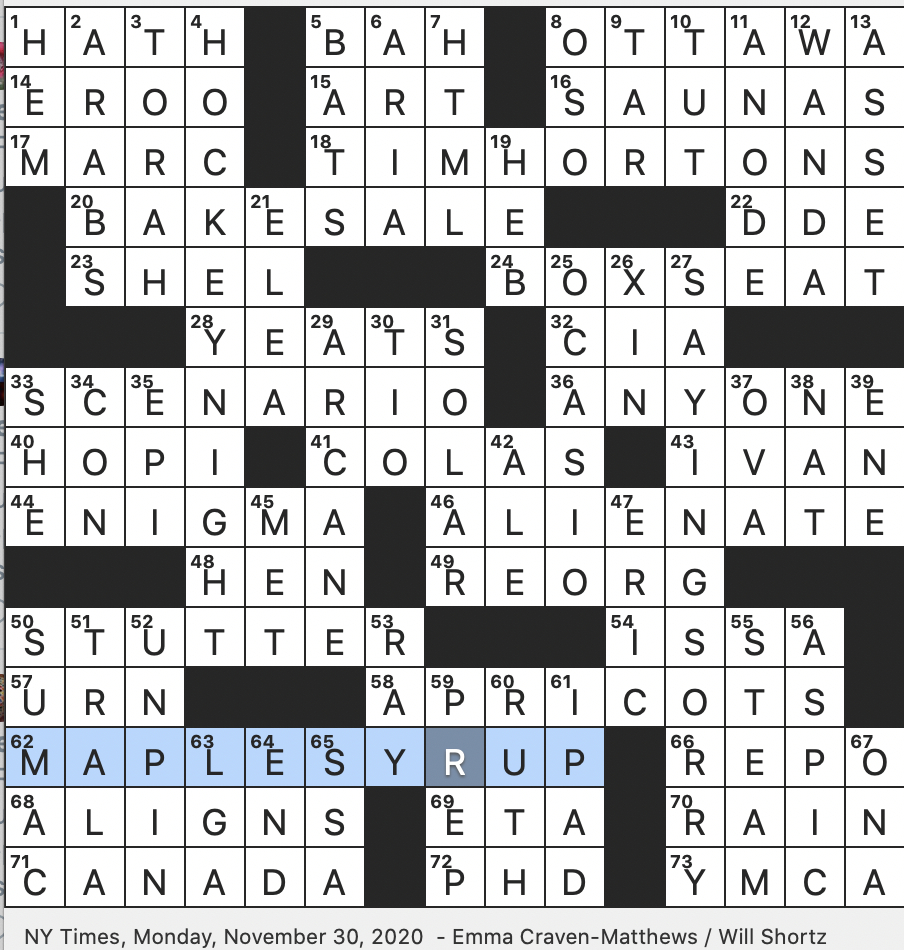 rex parker does the nyt crossword puzzle leafs watching time with orange studder at christmas crossword clue Rex Parker Does The Nyt Crossword Puzzle: Leafs-Watching Time with Orange Studder At Christmas Crossword Clue