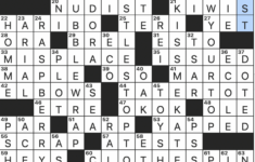 Rex Parker Does The Nyt Crossword Puzzle: Tiny Computer With A within Raspberry Jam Christmas Dessert Crossword Clue