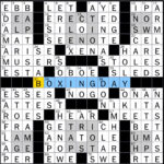 Rex Parker Does The Nyt Crossword Puzzle: Tv Warrior Princess Within Santa'S Routes On Christmas Eve Nyt Crossword