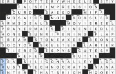Rex Parker Does The Nyt Crossword Puzzle: Typically Red-Colored inside Carved Figurine Popular Around Christmas Crossword
