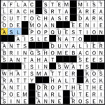 Rex Parker Does The Nyt Crossword Puzzle Within Emmet Band Christmas Daily Themed Crossword