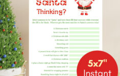 Santa Games – Etsy with Yankee Blank Christmas Party Tradition Crossword