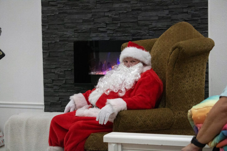 Santa's Route on Christmas Eve Crossword Clue