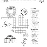 Santa'S Crossword • Beeloo Printable Crafts And Activities For Kids Within Sing A Song Christmas Crossword Puzzle