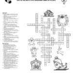 Santa'S Crossword Puzzle • Beeloo Printable Crafts And Activities Pertaining To Plant In Many Christmas Song Crossword