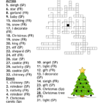 Spanish   Christmas Crossword   Wordmint Intended For Christmas Crossword Puzzle In Spanish