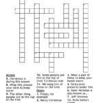 Spanish   Christmas Crossword   Wordmint With Regard To Christmas Crossword In Spanish