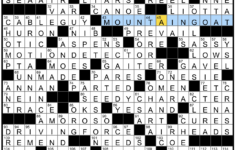 Sunday, December 7, 2025 | Diary Of A Crossword Fiend intended for Christmas Carols Nyt Crossword