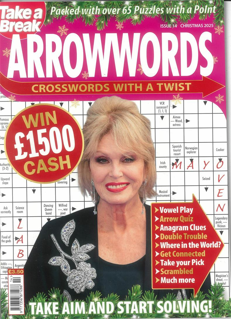 take a break arrowwords magazine subscription with one celebrating ethiopian christmas crossword clue Take A Break Arrowwords Magazine Subscription with One Celebrating Ethiopian Christmas Crossword Clue