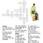 The Christmas Story Crossword   Wordmint Inside Christmas Visitor Crossword Clue