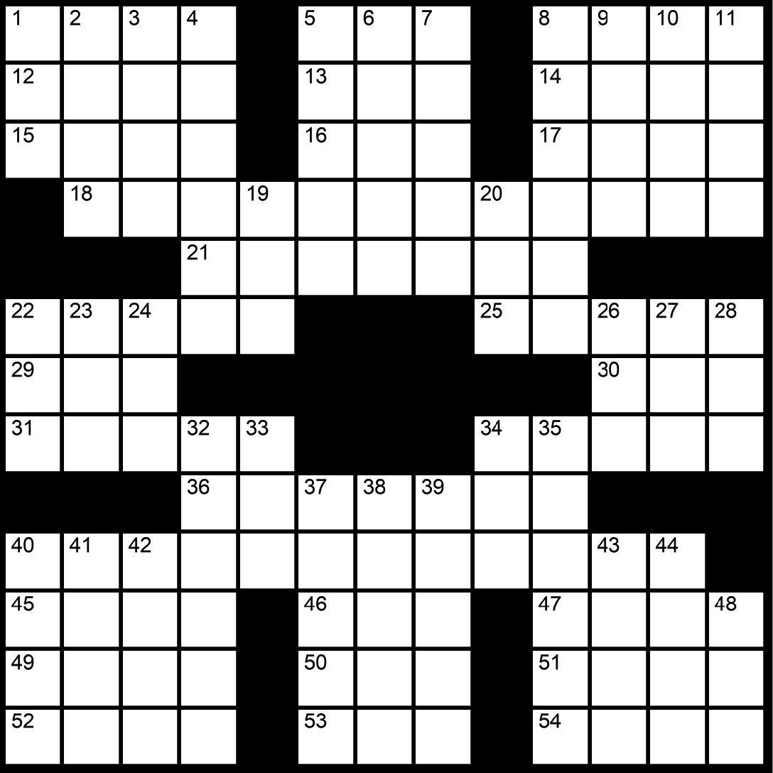 The Daily Advance What 2 Watch Entertainment Guide / June9-June15 intended for Yule Blank Christmas Dessert Crossword