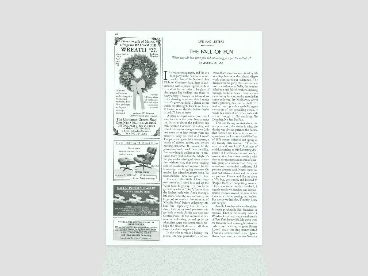 the fall of fun the new yorker throughout on christmas in 800 ad crossword clue The Fall Of Fun | The New Yorker throughout On Christmas in 800 Ad Crossword Clue