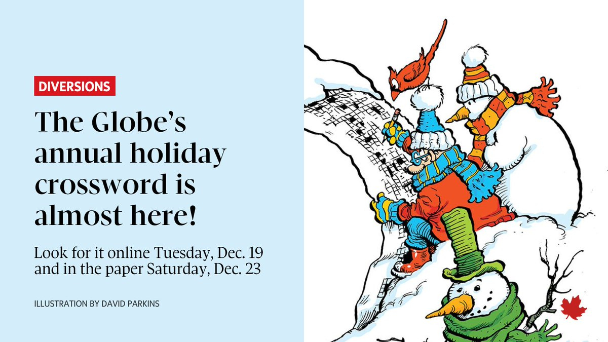 the globe and mail on x do you have what it takes to complete intended for globe and mail crossword christmas The Globe And Mail On X: "Do You Have What It Takes To Complete intended for Globe And Mail Crossword Christmas