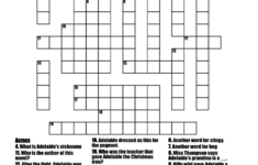 The House Without A Christmas Tree Crossword Puzzle – Wordmint throughout Christmas Tree Crossword Answers