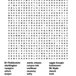 The Nightmare Before Christmas Crossword   Wordmint With Nightmare Before Christmas Crossword Puzzle