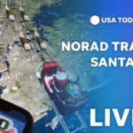 Track Santa Around The World On Christmas Eve Within Santa'S Routes On Christmas Eve Crossword