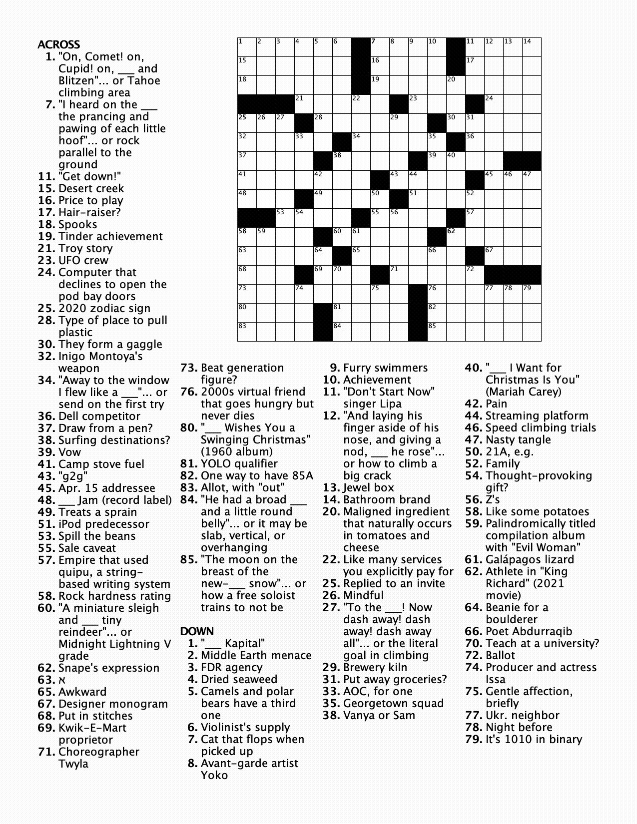 twas the night before xmas xword i made this festive climbing pertaining to christmas nyt crossword today Twas The Night Before Xmas Xword! I Made This Festive Climbing pertaining to Christmas Nyt Crossword Today