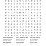 Twelve Days Of Christmas Crossword   Wordmint Regarding Pre Christmas Period Crossword Clue