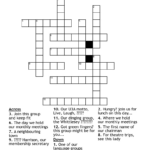 U3A Christmas Crossword   Wordmint Regarding Group On The 11th Day Of Christmas Crossword
