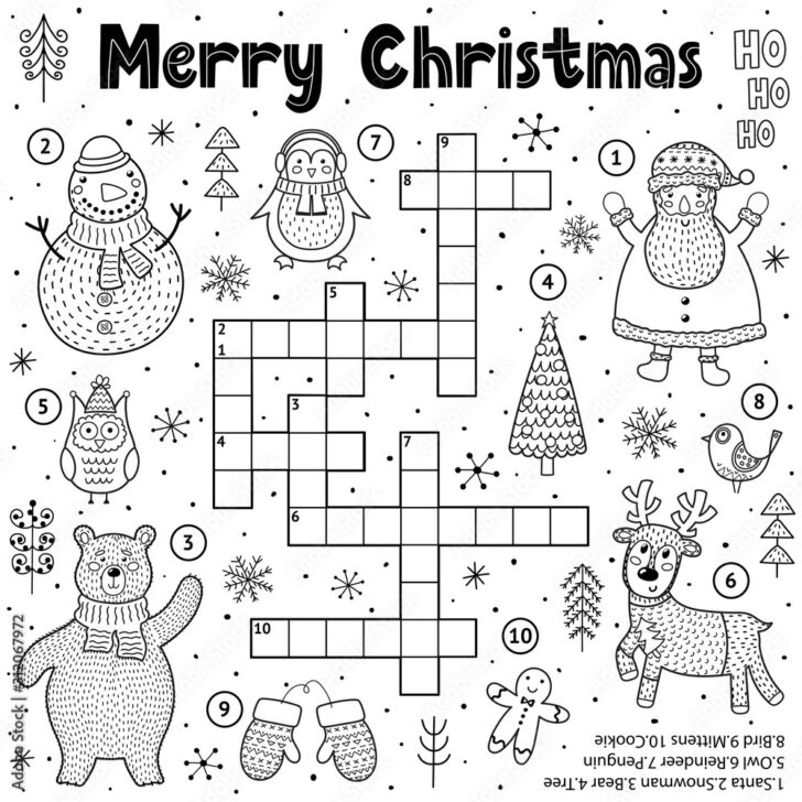 A Merry Christmas Crossword