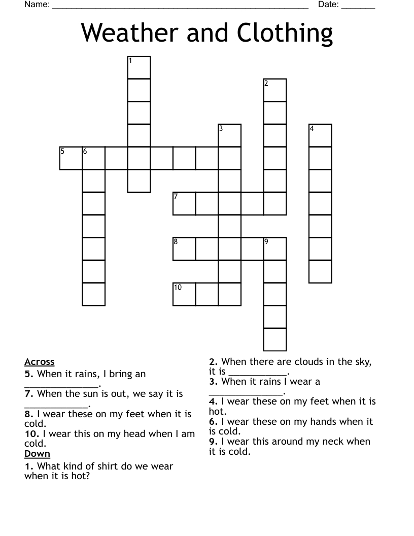 weather and clothing crossword wordmint with christmas warmer crossword clue 7 letters Weather And Clothing Crossword - Wordmint with Christmas Warmer Crossword Clue 7 Letters