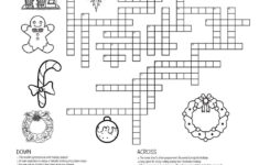 Wintery Crossword • Beeloo Printable Crafts And Activities For Kids in Christmas Conifer Crossword Clue