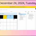 Wordle, The Mini, Plusword, And Keyword | December 24, 2024 In Hanker For As Christmas Cookies Crossword